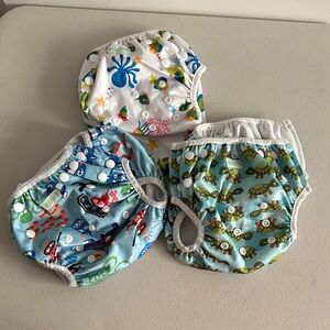 Colorful Kids Swim Diapers